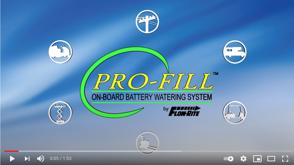 Single Point Battery Watering System Pro Fill Single Point Battery Watering System Pro Fill