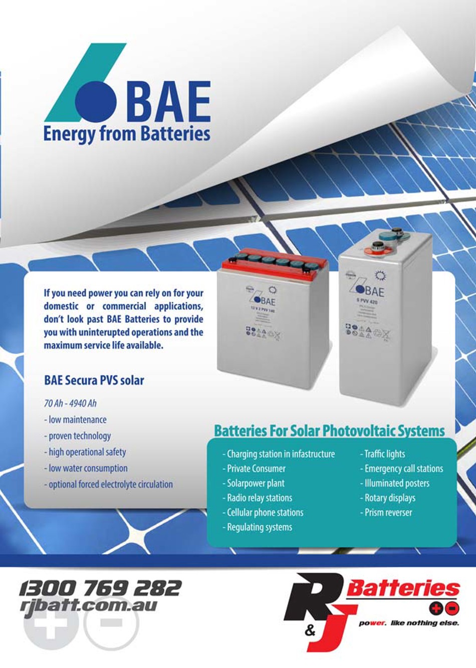 BAE Batteries